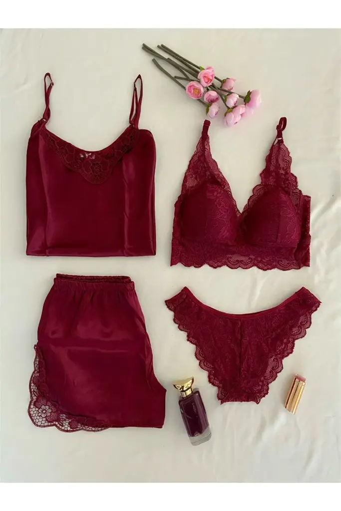Velvet Rose Lingerie Set