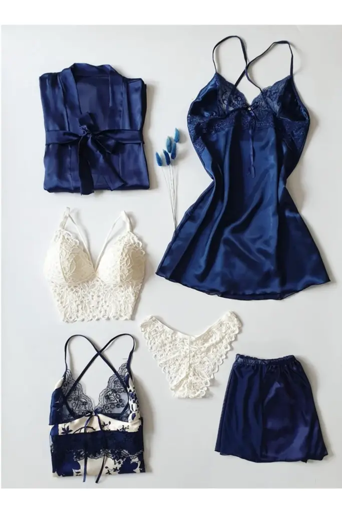 Midnight Elegance Lingerie Set