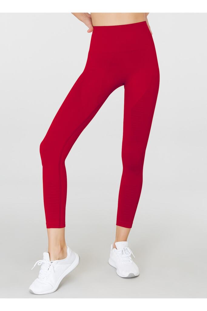 ⁦Jerf red sport leggings⁩ - الصورة ⁦2⁩