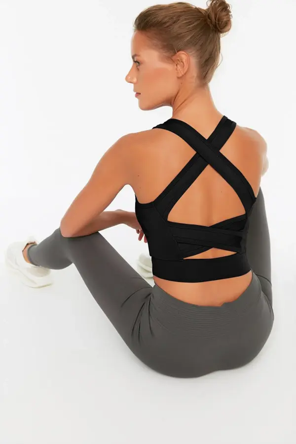 ⁦Sport bra black⁩ - الصورة ⁦4⁩